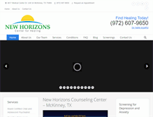 Tablet Screenshot of mydallascounselors.com